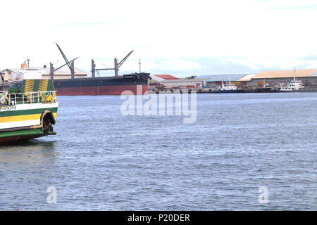 An den Docks von Bacolod City, Philippinen Stockfoto