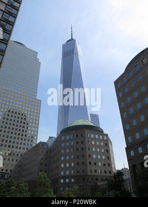 Das One World Trade Center/Freedom Tower Stockfoto