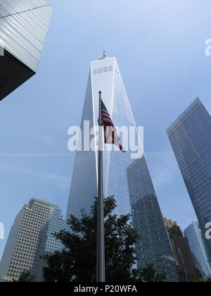 Das One World Trade Center/Freedom Tower Stockfoto
