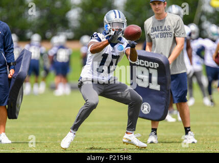 13.Juni 2018: Dallas Cowboys wide receiver Tavon Austin #10 Während der obligatorische Trainingslager am Stern in Frisco, TX Albert Pena/CSM Stockfoto