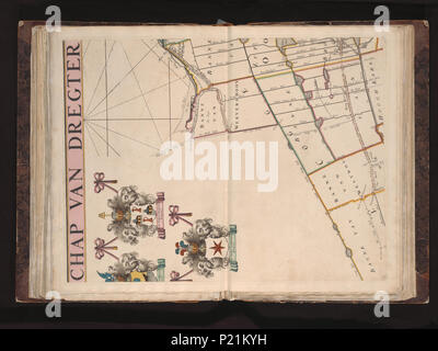 . Van Het Nieuwe kaarte dyckgraafschap van Dregterlandt MDCCXXIII/[Thomas Niemann Oostwoudt]. [C. 1:15.000]. 8-Blatt Landkarte von Drechterland. 1723. Thomas Niemann Oostwoudt XUBAKZL 12 5 052, 23.03.12, 1:26 PM, 8C, 7992 x 10656 (0+0), 100 %% %%, JUNI 2011 PPRO, 1/120 s, R55.1, G22.4, B 20.2 188 Karte - Sondersammlungen Universität Amsterdam - OTM - HB-KZL I2 5 (52) Stockfoto