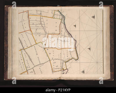 . Van Het Nieuwe kaarte dyckgraafschap van Dregterlandt MDCCXXIII/[Thomas Niemann Oostwoudt]. [C. 1:15.000]. 8-Blatt Landkarte von Drechterland. 1723. Thomas Niemann Oostwoudt XUBAKZL 12 5 056, 23.03.12, 1:36 PM, 8C, 7992 x 10656 (0+0), 100 %% %%, JUNI 2011 PPRO, 1/120 s, R55.1, G22.4, B 20.2 188 Karte - Sondersammlungen Universität Amsterdam - OTM - HB-KZL I2 5 (56) Stockfoto