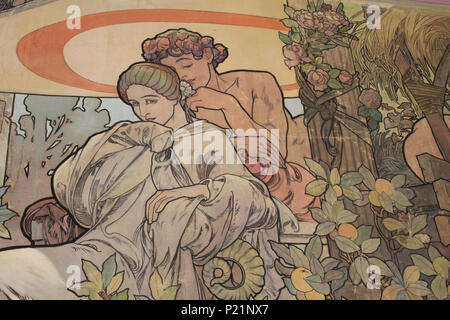 . Norsk Bokmål: Alfons Mucha fotografert ich Praha. Englisch: Alphonse Mucha in Prag fotografiert. 7 Mai 2014, 14:50:56. Alphonse Mucha (1860 - 1939) Alternative Namen Alfons Maria Mucha Beschreibung Czech-Austro - Ungarische Poster Artist, Lithograph, Fotograf, Grafiker, Maler und Briefmarke designer Tschechoslowakischen Photograph, Maler, Illustrator und Patriot. Neben seiner künstlerischen Produktion war er ein Fürsprecher für die Vereinheitlichung des Czekoslovakia, für die er die ersten Banknoten im Jahr 1918 konzipiert. Das Datum der Geburt / Tod 24. Juli 1860 14. Juli 1939 Ort der Geburt / DEAT Stockfoto