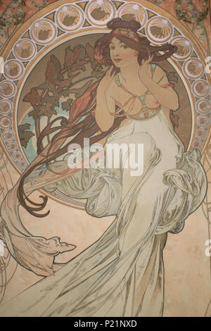 . Norsk Bokmål: Alfons Mucha fotografert ich Praha. Englisch: Alphonse Mucha in Prag fotografiert. 7 Mai 2014, 14:57:17. Alphonse Mucha (1860 - 1939) Alternative Namen Alfons Maria Mucha Beschreibung Czech-Austro - Ungarische Poster Artist, Lithograph, Fotograf, Grafiker, Maler und Briefmarke designer Tschechoslowakischen Photograph, Maler, Illustrator und Patriot. Neben seiner künstlerischen Produktion war er ein Fürsprecher für die Vereinheitlichung des Czekoslovakia, für die er die ersten Banknoten im Jahr 1918 konzipiert. Das Datum der Geburt / Tod 24. Juli 1860 14. Juli 1939 Ort der Geburt / DEAT Stockfoto