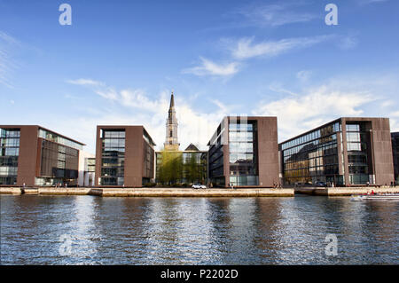 Die moderne Architektur Gebäude in Kopenhagen, Dänemark. Europa Stockfoto