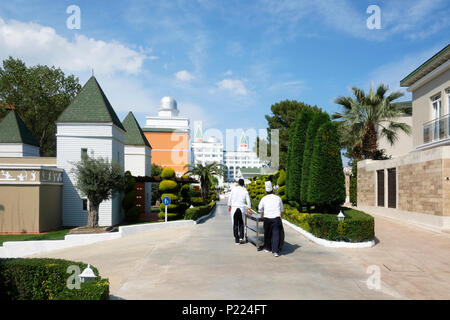 Das beliebte Resort Amara Dolce Vita Luxury Hotel Stockfoto