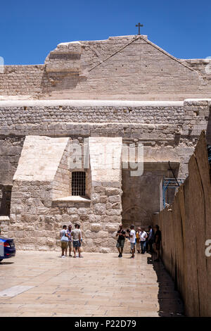 Bethlehem, Palästina, 11. Juni 2018: die Geburtskirche in Bethlehem. Stockfoto