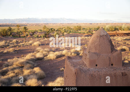 Marokko, Quarzazate, Kasbah Dar Daif Stockfoto