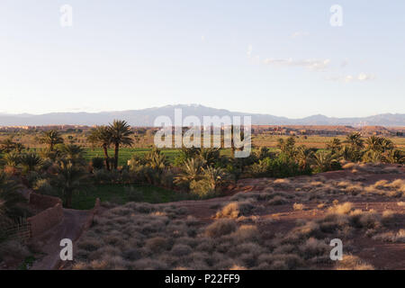 Marokko, Quarzazate, N9 Road, Landschaft, Natur Stockfoto