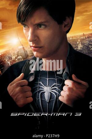 Original Film Titel: Spider-MAN 3. Englischer Titel: Spider-MAN 3. Regisseur: Sam Raimi. Jahr: 2007. Stars: Tobey Maguire. Quelle: Columbia Pictures/Album Stockfoto