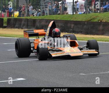 Steve Heller, Lola T332, Anglo American 5000s, Amerikanische Speedfest VI, Brands Hatch, Juni 2018, Automobile, Autosport, Autos, Rundstrecke, England Stockfoto