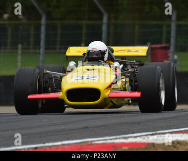 Adam Simmonds, Lola T142, Anglo American 5000s, Amerikanische Speedfest VI, Brands Hatch, Juni 2018, Automobile, Autosport, Autos, Rundstrecke, England, Stockfoto