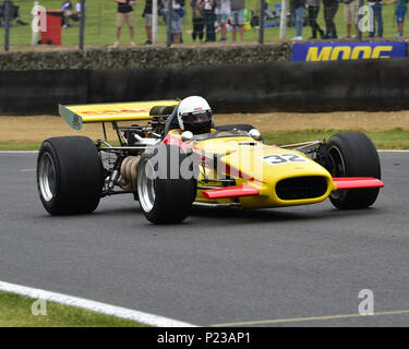 Adam Simmonds, Lola T142, Anglo American 5000s, Amerikanische Speedfest VI, Brands Hatch, Juni 2018, Automobile, Autosport, Autos, Rundstrecke, England, Stockfoto