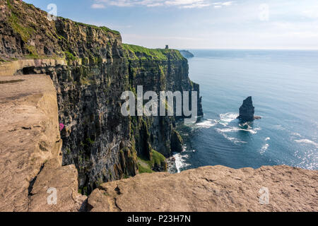 Cliffs of Moher im County Clare - Irland Stockfoto