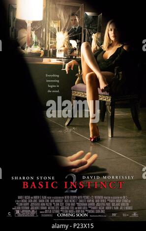 Original Film Titel: Basic Instinct 2. Englischer Titel: Basic Instinct 2. Regisseur: Michael Caton- JONES. Jahr: 2006. Quelle: SONY PICTURES/Album Stockfoto