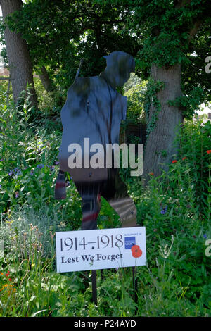 Damit wir nicht Soldat, Tenterden, Kent, Großbritannien Stockfoto