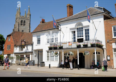 Tenterden Town Hall, High Street, kent, großbritannien Stockfoto