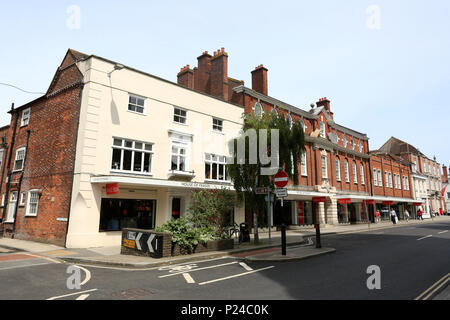 Die House of Fraser Kaufhaus in Chichester, West Sussex, UK. Stockfoto