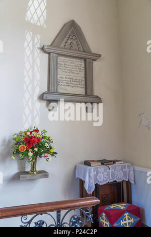 12. Juni 2018-St Stephen's Kapelle, eine Kapelle aus dem 17. Jahrhundert auch als Wald Kapelle bekannt, verschmolzen mit Rainow Parish, 1834 umgebaut, in der westlichen Spitze Stockfoto