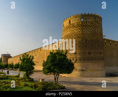 Arg von Karim Khan (Zitadelle) in Shiraz Stockfoto