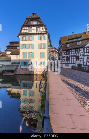 Petit France, Straßburg, Elsass, Grand Est, Bas-Rhin, Frankreich Stockfoto