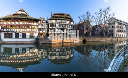 Petit France, Straßburg, Elsass, Grand Est, Bas-Rhin, Frankreich Stockfoto