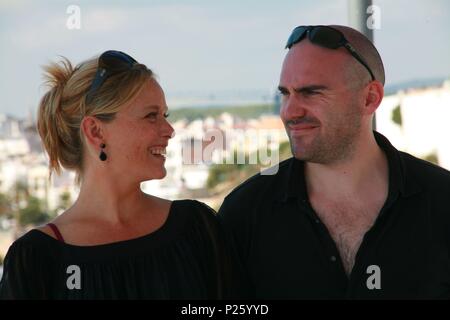 06 / 10 / 2007; SITGES 07 - Präsentation de la película Chrysalis. Stockfoto