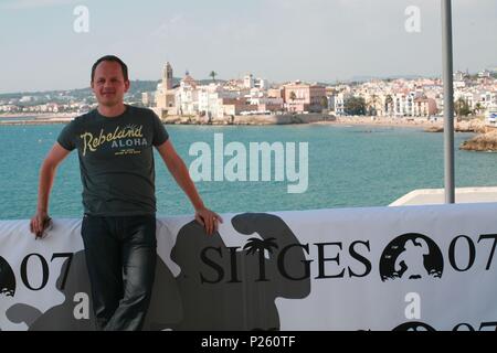 08 / 10 / 2007; SITGES 07 - Präsentation de 'Waz'. Stockfoto