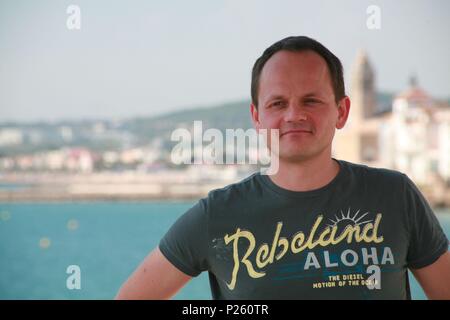 08 / 10 / 2007; SITGES 07 - Präsentation de 'Waz'. Stockfoto