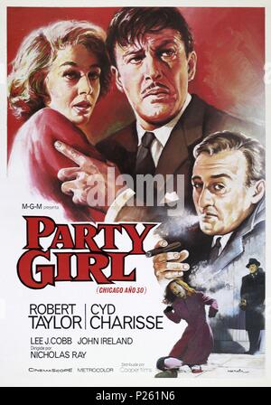 Original Film Titel: PARTY GIRL. Englischer Titel: PARTY GIRL. Regisseur: Nicholas Ray. Jahr: 1958. Credit: MGM /Album Stockfoto