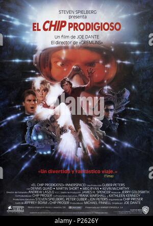 Original Film Titel: INNERSPACE. Englischer Titel: INNERSPACE. Regisseur: Joe Dante. Jahr: 1987. Quelle: WARNER BROTHERS/Album Stockfoto