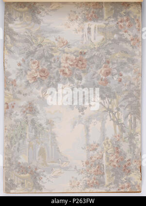 . Englisch: Musterbuch (USA), Ca. 1915. Deutsch: 179 Seiten (inkl. Top Grenzen; nicht. inkl. angeschlossenen unteren Grenzen oder Fabric swatches) Tapestry, Landschaft, Raufaser und Haferflocken Papiere, viele Ton in Ton. Einige Seitenwände haben die oberen und unteren Grenzen. Einige haben Tiffany und Flitter Grenzen. Hoher Hinterschnitt, Grenzen sowie die Grenzen schneiden. Einige Seitenwände sind eingeprägt und/oder Leder simulieren gedruckt. Einige haben passende Fabric swatch befestigt. Einige Grenzen haben das Aussehen der Airbrush. Einige Seitenwände erscheinen Intaglio gedruckt werden. Florale Streifenmuster für Schlafzimmer und Stockfoto