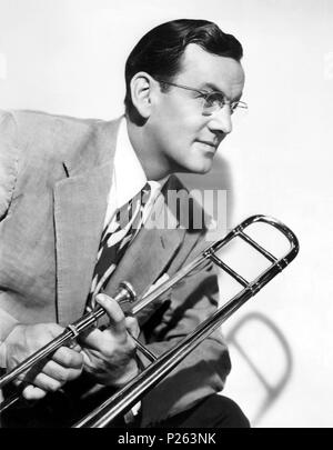 El músico de Jazz y swing Glenn Miller. Stockfoto