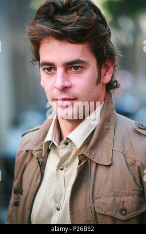 27 / 11 / 2007; Cine-Sequenzen Verdi Park, Barcelona, Präsentation de 'Canciones de Amor en Lolita's Club" dirigida por Vicente Aranda, interpretada por Eduardo Noriega y Flora Martínez. Stockfoto