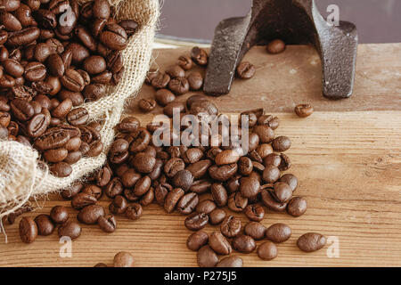 Erste Qualität italienischen Kaffee Stockfoto