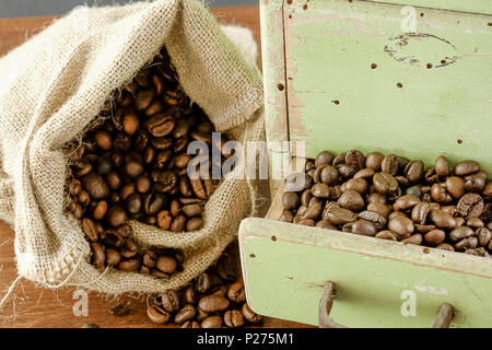 Erste Qualität italienischen Kaffee Stockfoto