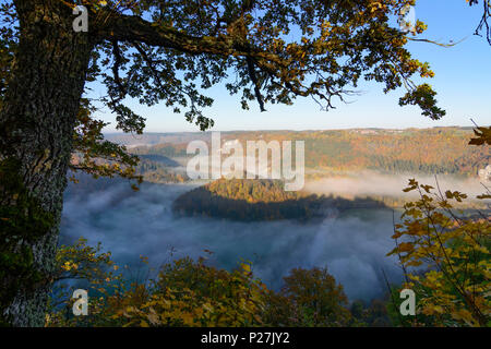 Beuron, Donau-Durchbruch (Donau Durchbruch), Schwäbische Alb (Schwäbische Alb), Baden-Württemberg, Deutschland Stockfoto