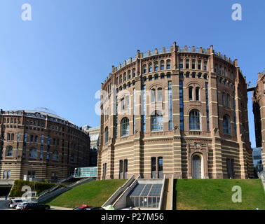 Wien, Gasometer City, 11. Simmering, Wien, Österreich Stockfoto