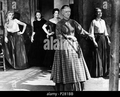 Original Film Titel: DER KÖNIG UND DIE VIER KÖNIGINNEN. Englischer Titel: DER KÖNIG UND DIE VIER KÖNIGINNEN. Regisseur: Raoul Walsh. Jahr: 1956. Quelle: UNITED ARTISTS/Album Stockfoto