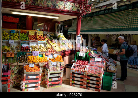 Newport Market, Newport City in Wales, Vereinigtes Königreich. Jetzt neu entwickelt. Stockfoto