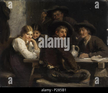 Franz Defregger (18351921), Maler, Franz Seraph Hanfstaengl