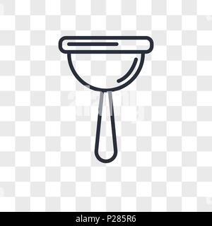 Massagen Werkzeugvektor Symbol auf transparentem Hintergrund isoliert, Massagen tool logo Konzept Stock Vektor