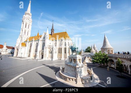 Mattias Kirche in Budapest Stockfoto