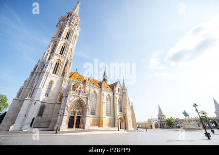 Mattias Kirche in Budapest Stockfoto