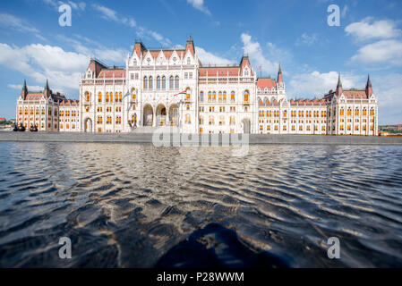 Parlamentsgebäude in Budapest Stockfoto