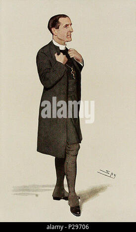 . Englisch: Karikatur des Cosmo Gordon Lang, wenn er zum Bischof von Stepney. 1906. Leslie Ward (1851 - 1922) die Alternative Namen py', 'Rawl' Beschreibung der Britischen Portrait Maler und Karikaturist Geburtsdatum / Tod am 21. November 1851 vom 15. Mai 1922 Ort der Geburt / Todes England London Arbeiten Standort London Authority control: Q 920924 VIAF: 50798189 ISNI: 0000 0000 8452 2607 ULAN: 500015150 88603066 LCCN: n NLA: 35590992 WorldCat 172 Cosmo Lang, Bischof von Stepney Stockfoto