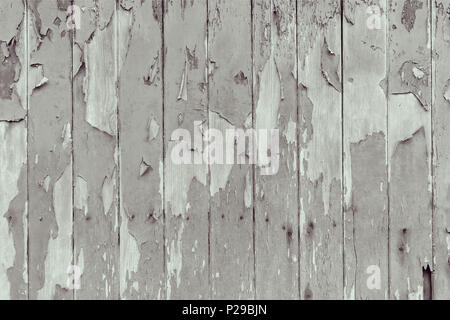 Alte Holzbretter mit abgeplatzte Farbe, Holz Textur Stockfoto