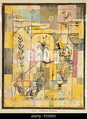 300 Märchen à la Hoffmann von Paul Klee 1921 Stockfoto