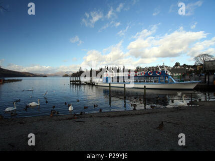 Bowness-on-Windermere, Cumbria, Lake District, North West England, Vereinigtes Königreich Stockfoto