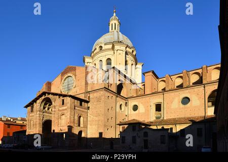 Italien, Lombardei, Mantua (Mantova), als Weltkulturerbe von der UNESCO, die Basilika Sant Andrea Stockfoto